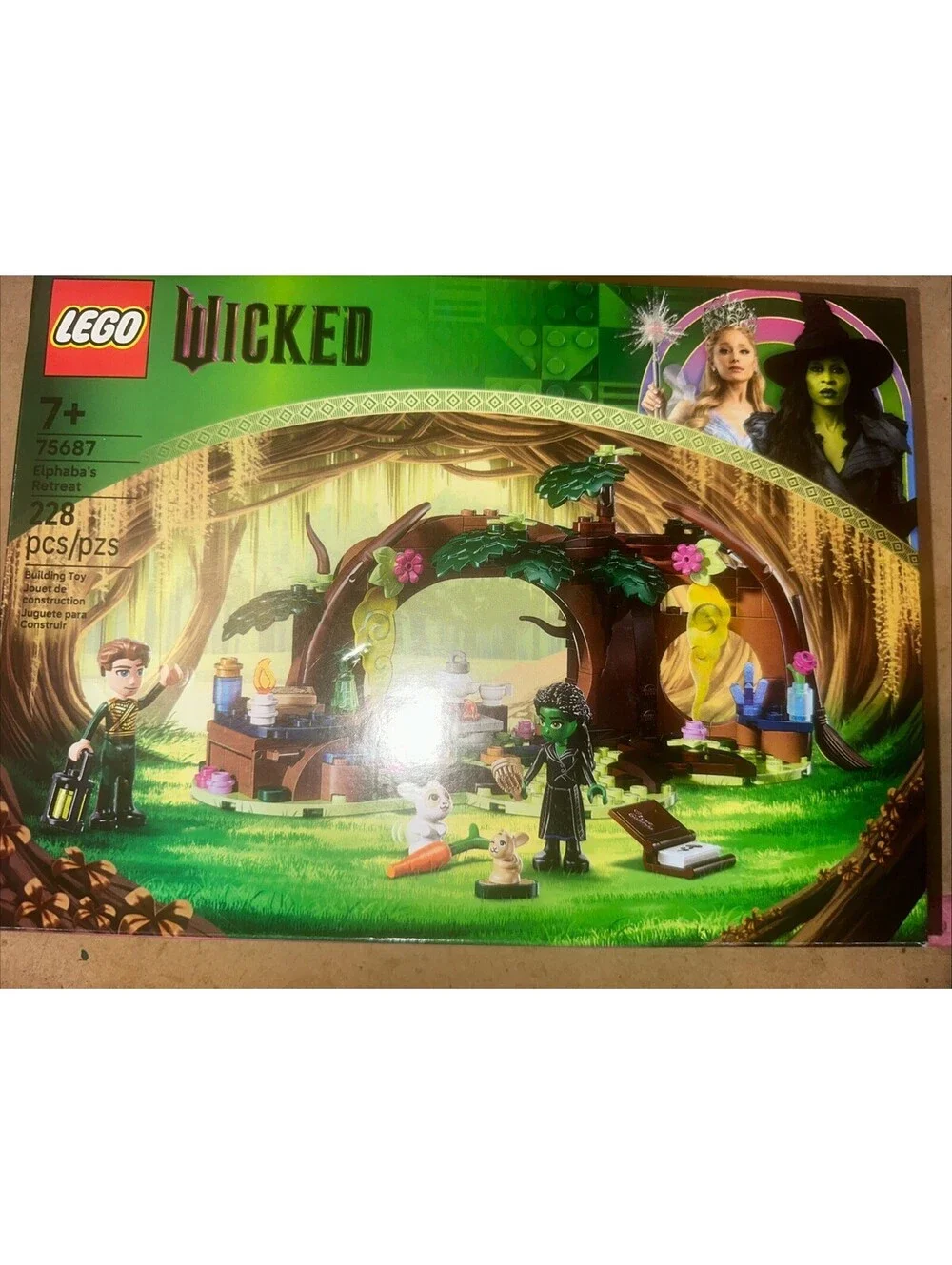 Lego WICKED ELPHABA’S RETREAT New & Sealed 228 pcs 75687 Free Ship Wizard Of Oz